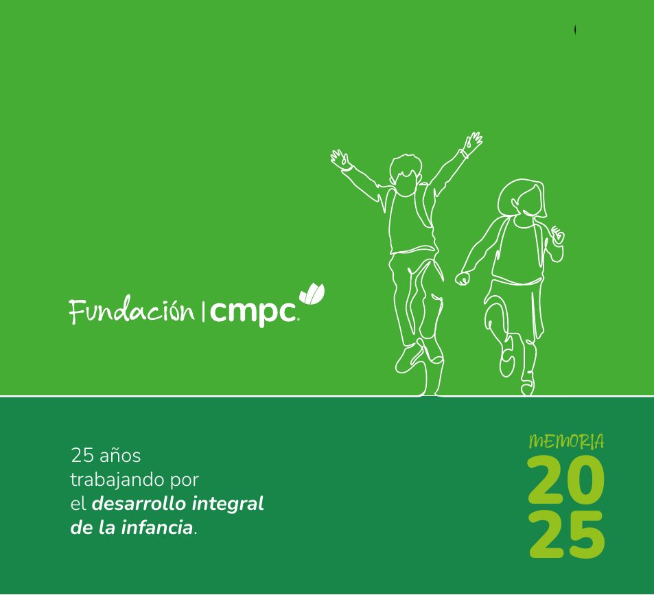 Portada de la Memoria 2025 de Fundación CMPC